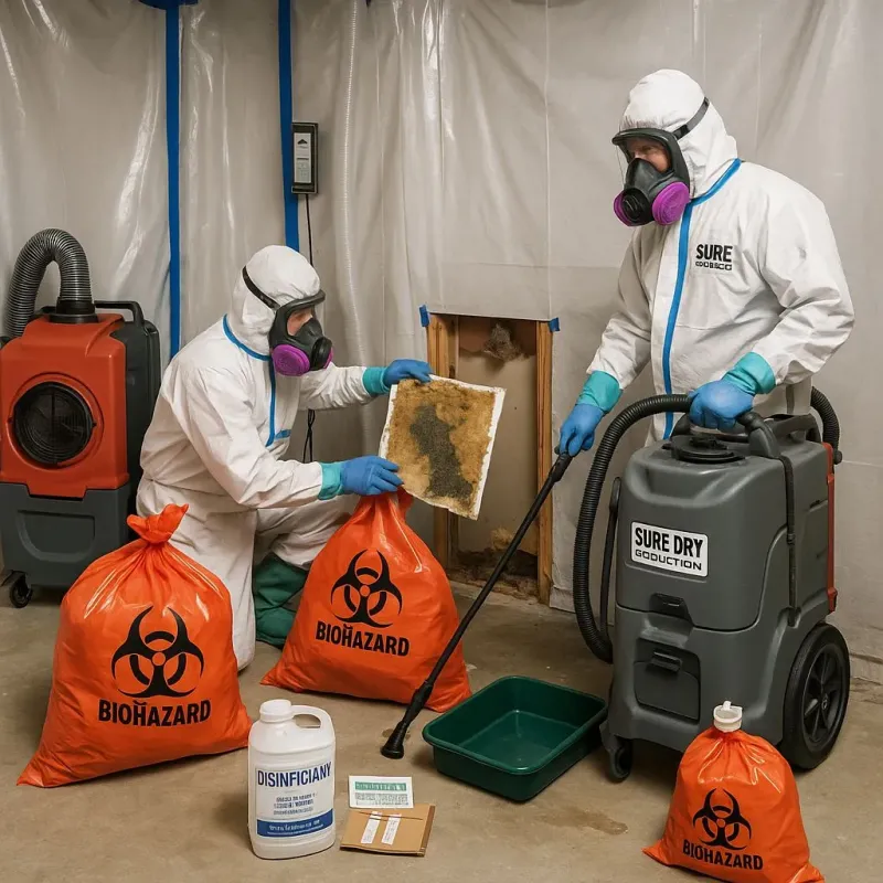 Contaminated Water Handling Protocols process in Hockessin, DE