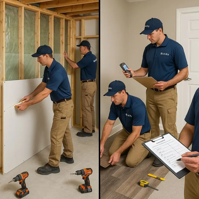 Repairs and Reconstruction process in Hockessin, DE